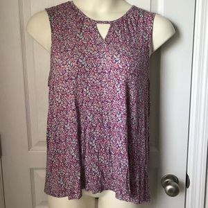 ModCloth All For A Good Cosmopolitan Floral Tank
